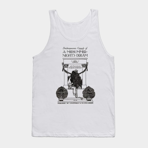 A Midsummer Night's Dream William Shakespeare Title Page Tank Top by buythebook86